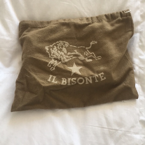 Beautiful il bisonte purse with gold hardware - Picture 5 of 5